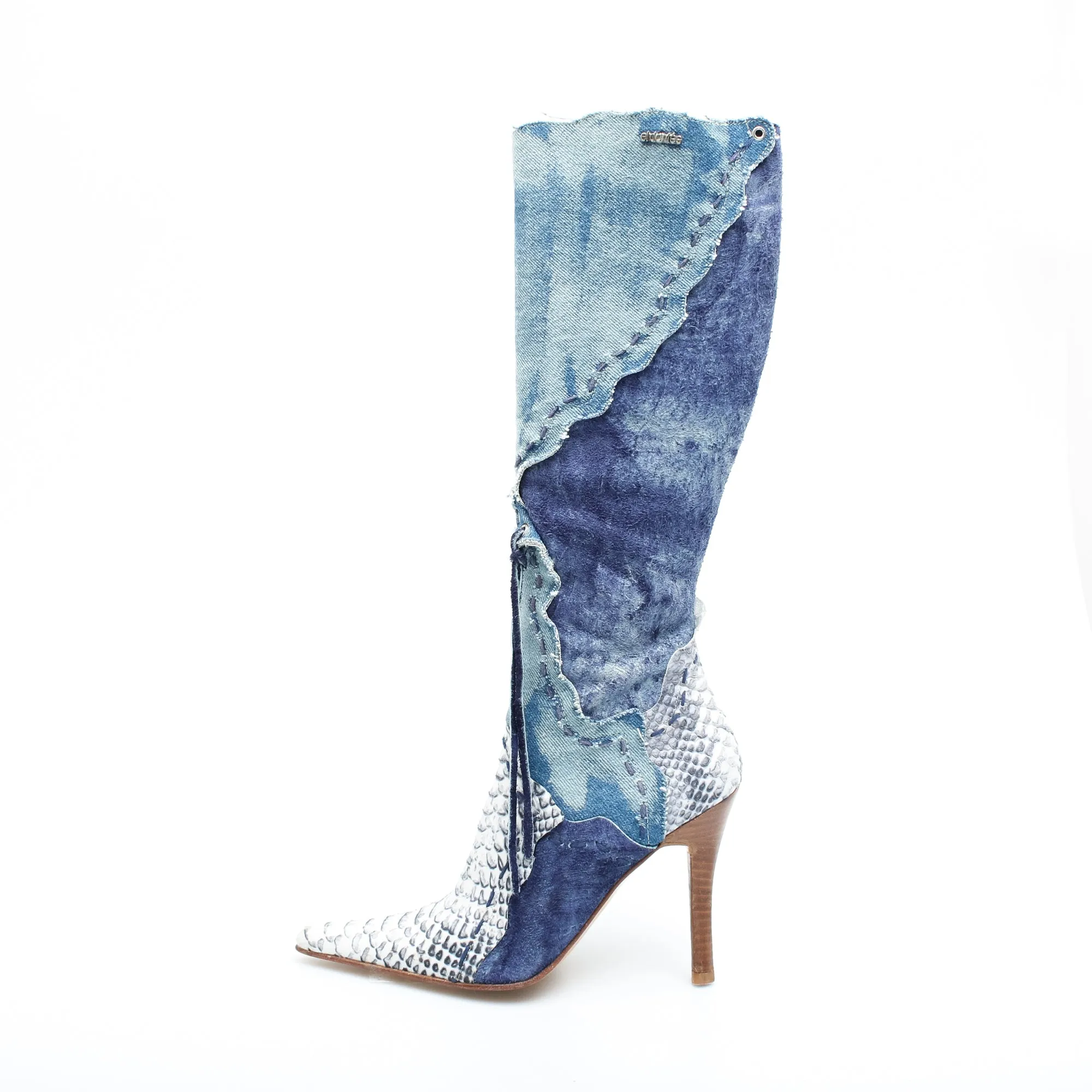 El Dante's Denim Boots