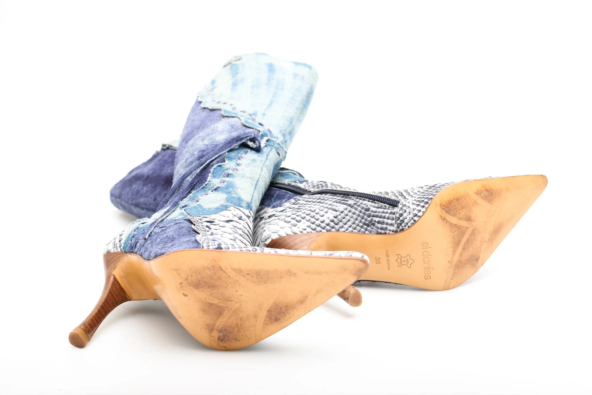 El Dante's Denim Boots