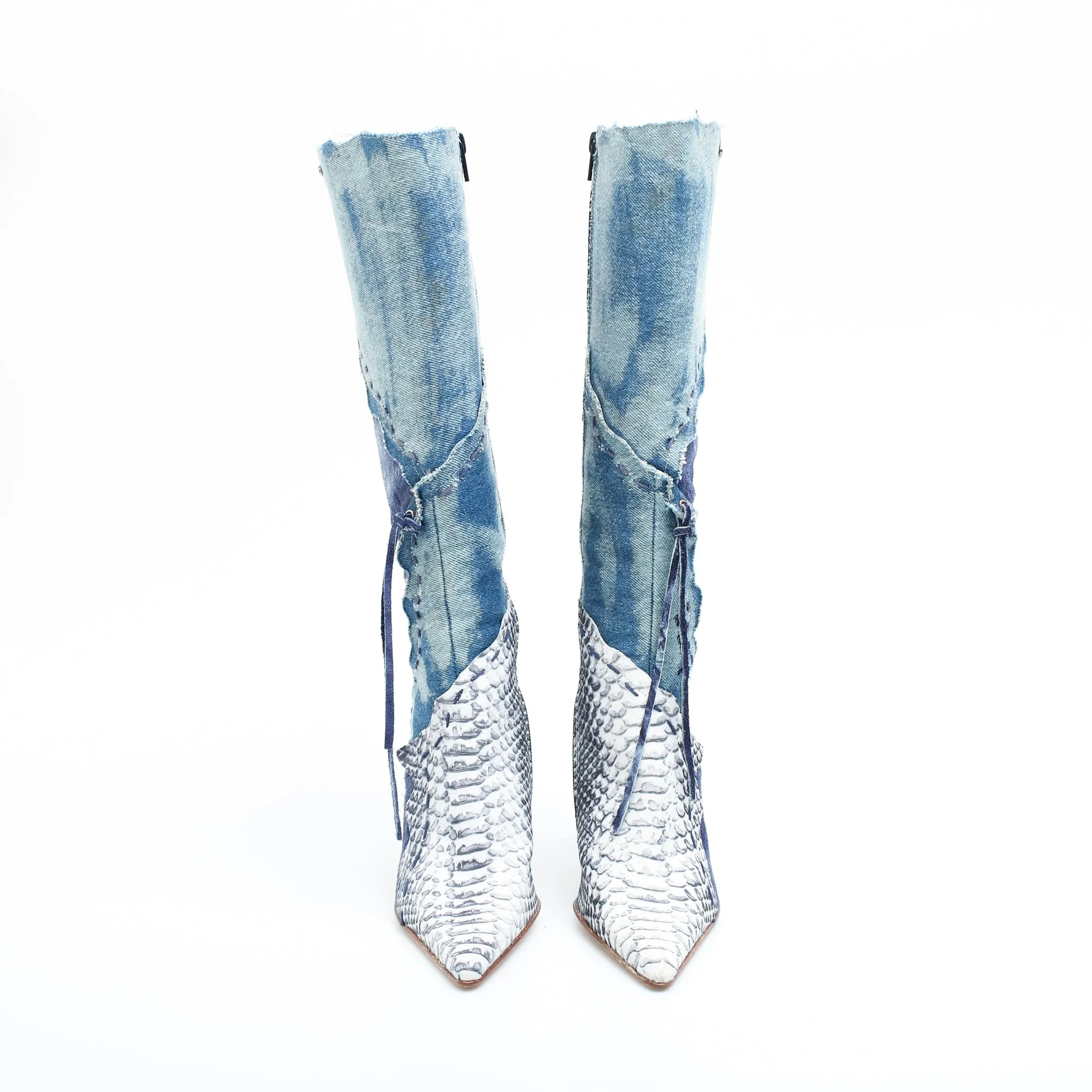 El Dante's Denim Boots