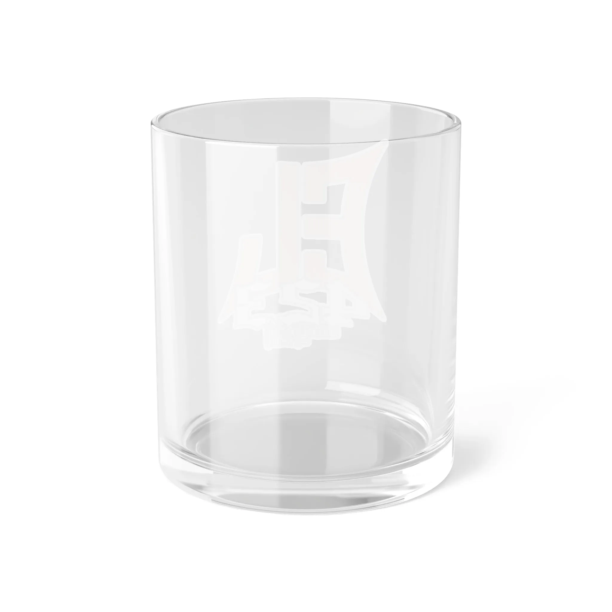 EL423 Red Bold Bar Glass