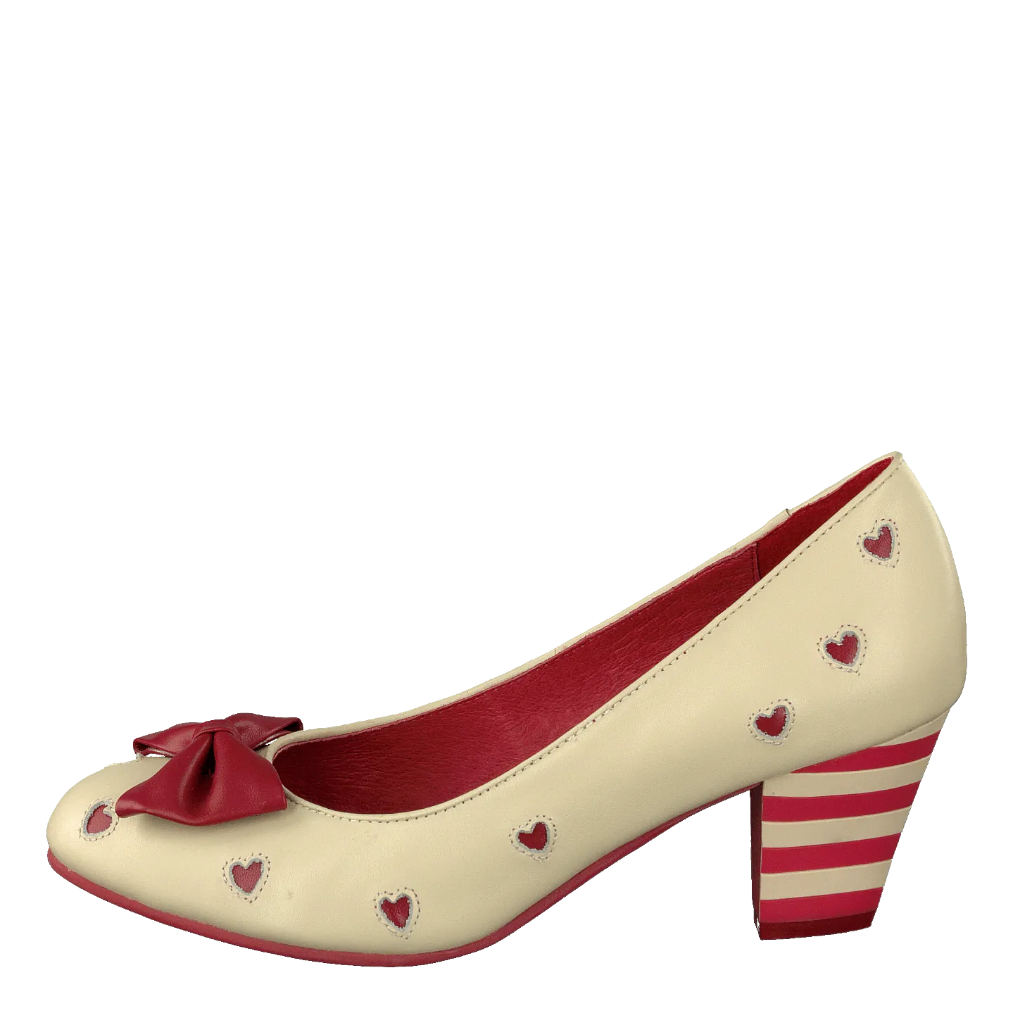 Elsie 411621-17 Creme/red