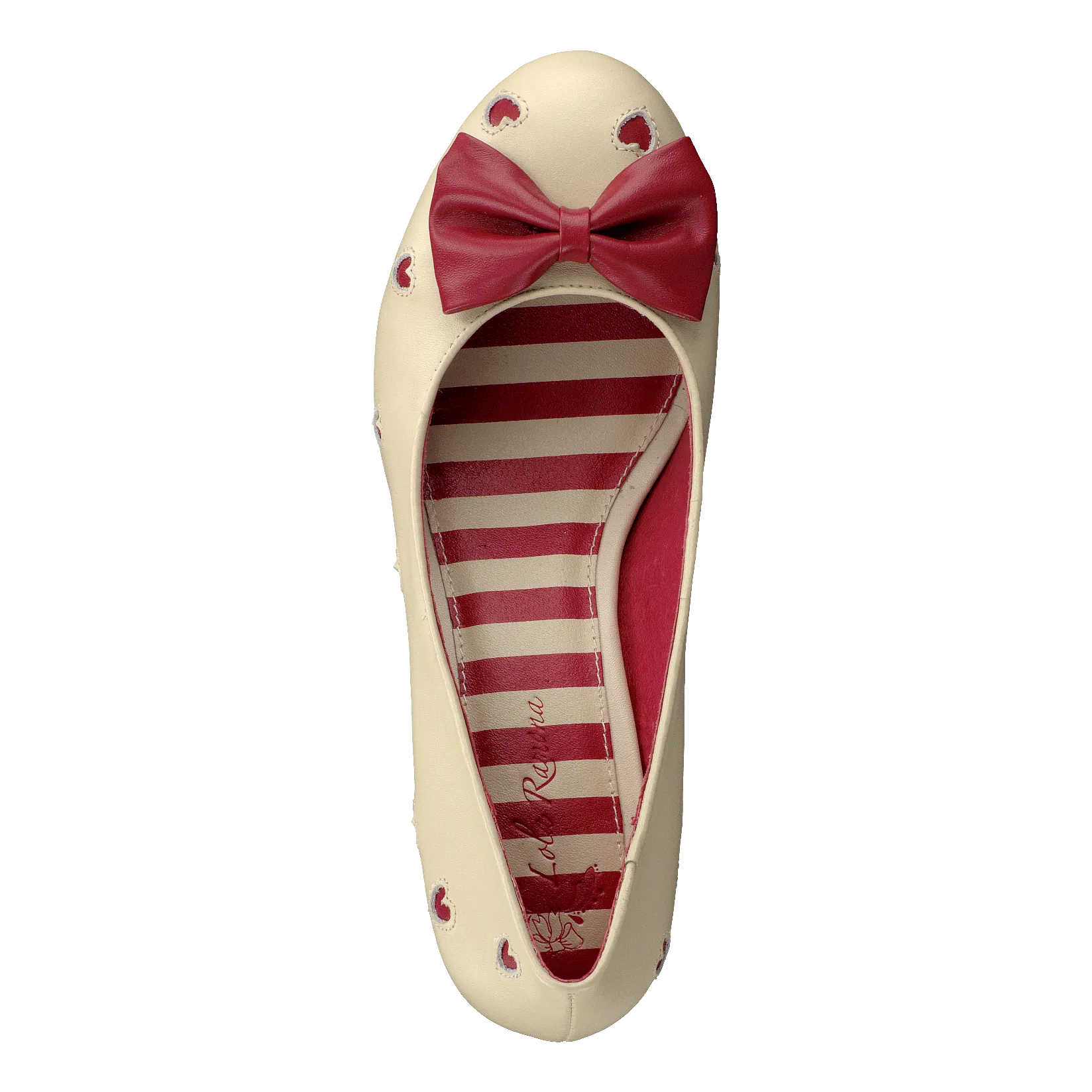 Elsie 411621-17 Creme/red