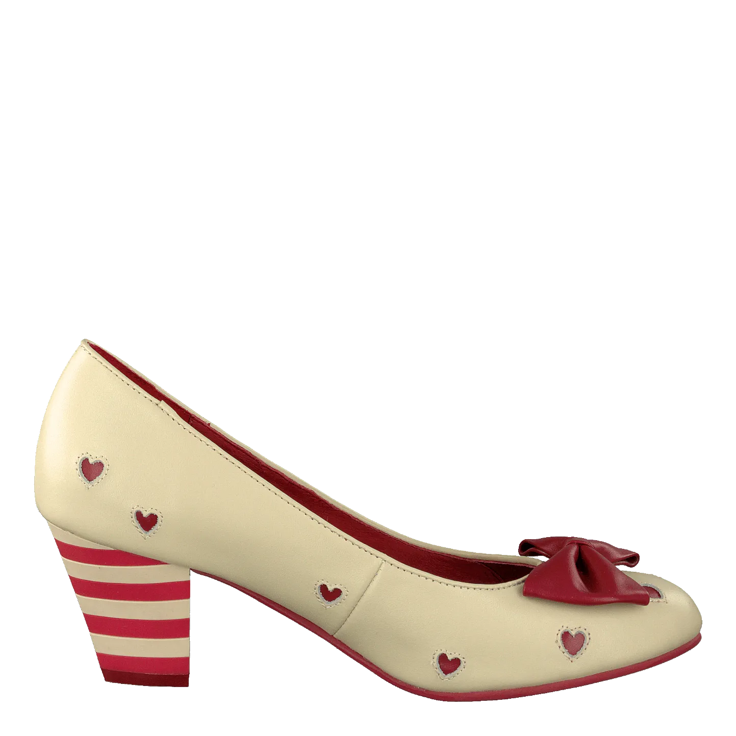 Elsie 411621-17 Creme/red