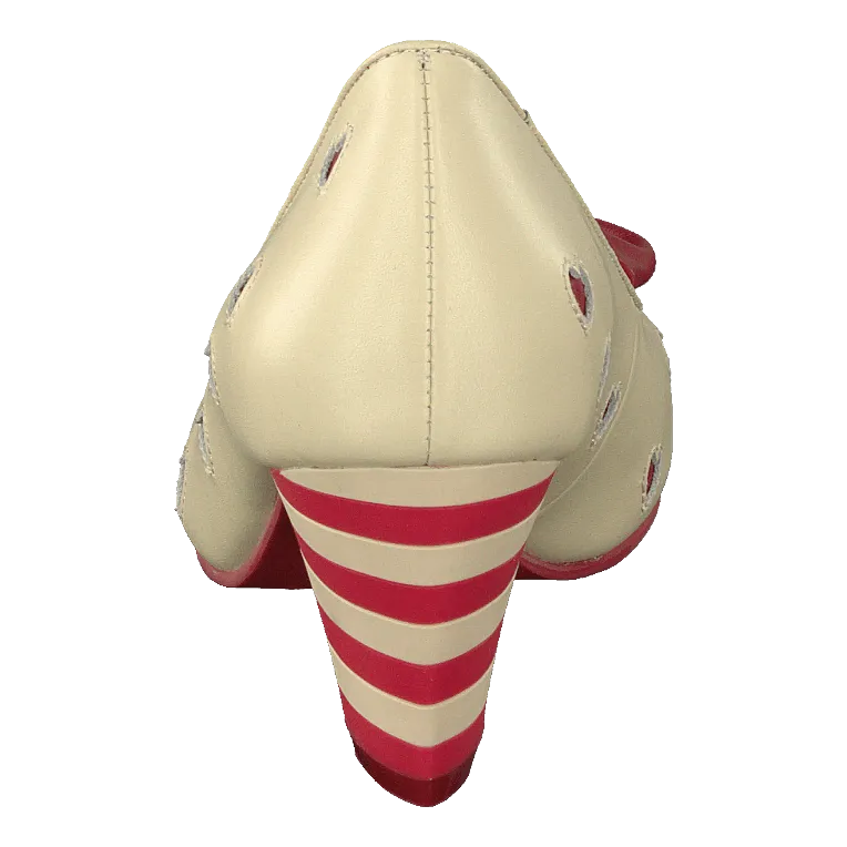 Elsie 411621-17 Creme/red