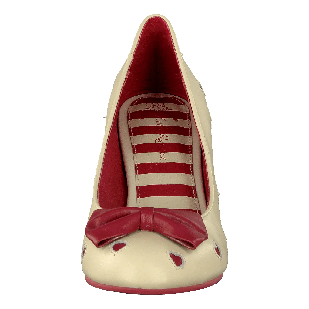 Elsie 411621-17 Creme/red
