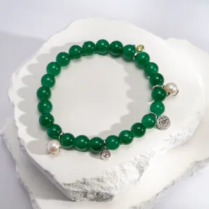 EMERALD GLEAM STRETCH BRACELET
