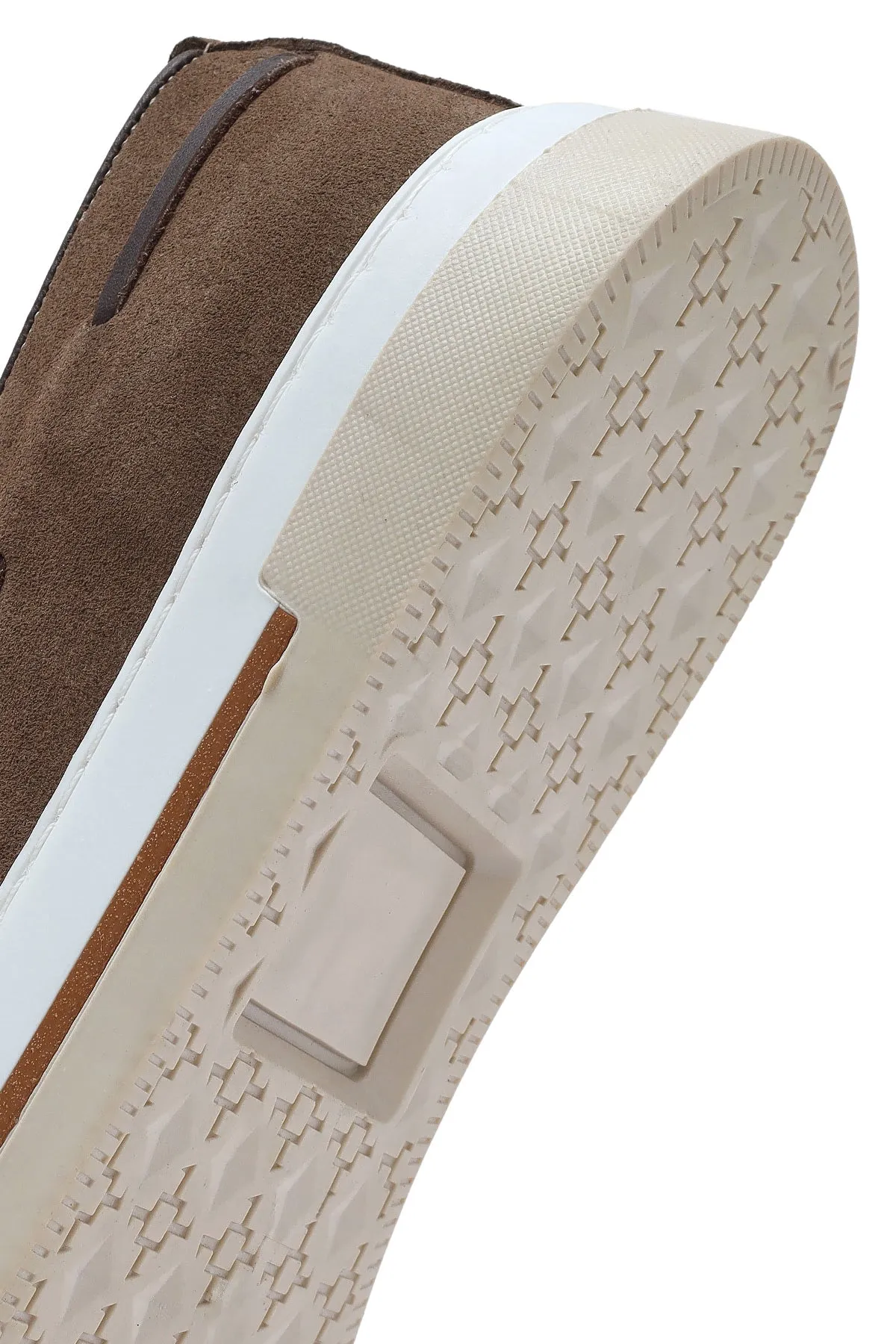 Erkek Vizon Süet Deri Casual Loafer