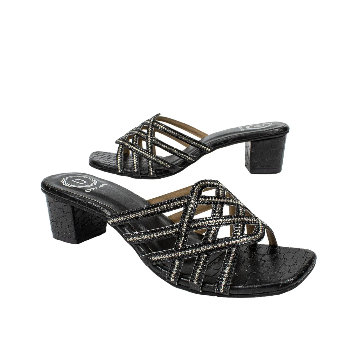 Fiona Heels S52H - Black 2 Tone