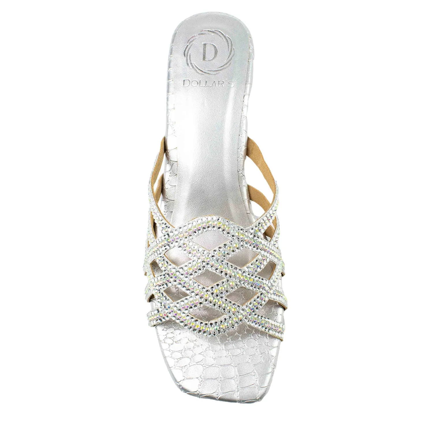 Fiona Heels S52H - Silver Two Tone
