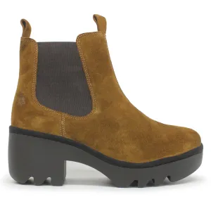 Fly London TRIG514FLY Oil Suede Women's Ankle Boots - UK 6 - US 8-8.5 Women - EU 39