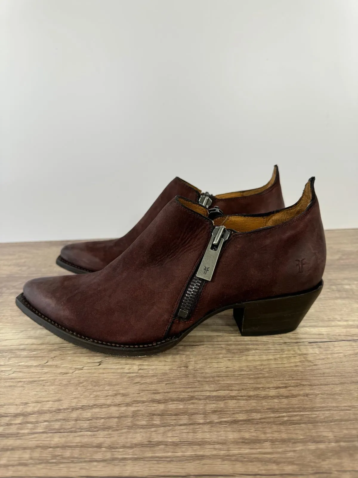 FRYE SACHA MOTO SHOOTIE BOOTIES