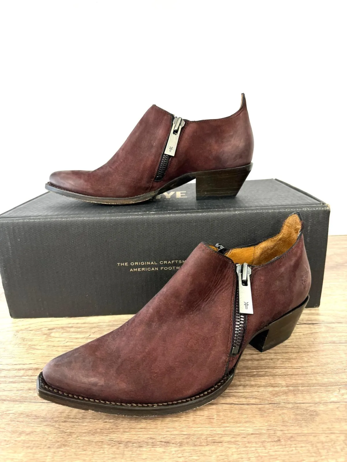 FRYE SACHA MOTO SHOOTIE BOOTIES