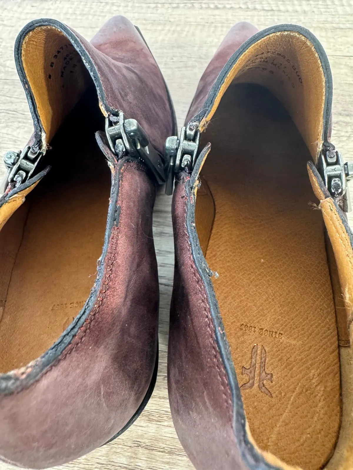 FRYE SACHA MOTO SHOOTIE BOOTIES