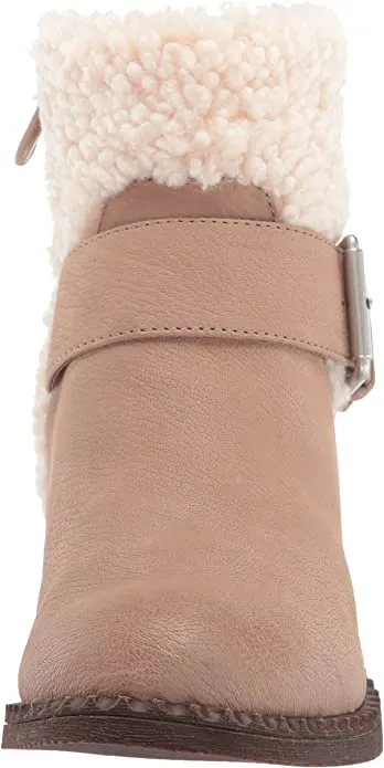 Gentle Souls by Kenneth Cole Women's Best Slit Moto Cozy, Mushroom, 6.5