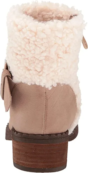 Gentle Souls by Kenneth Cole Women's Best Slit Moto Cozy, Mushroom, 6.5