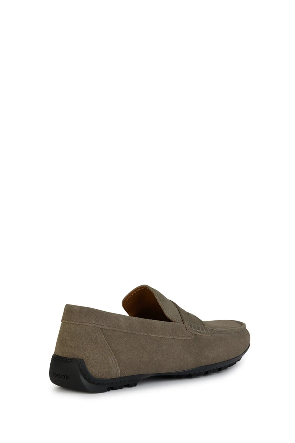 Geox Erkek Vizon Kosmopolis Süet Deri Casual Loafer