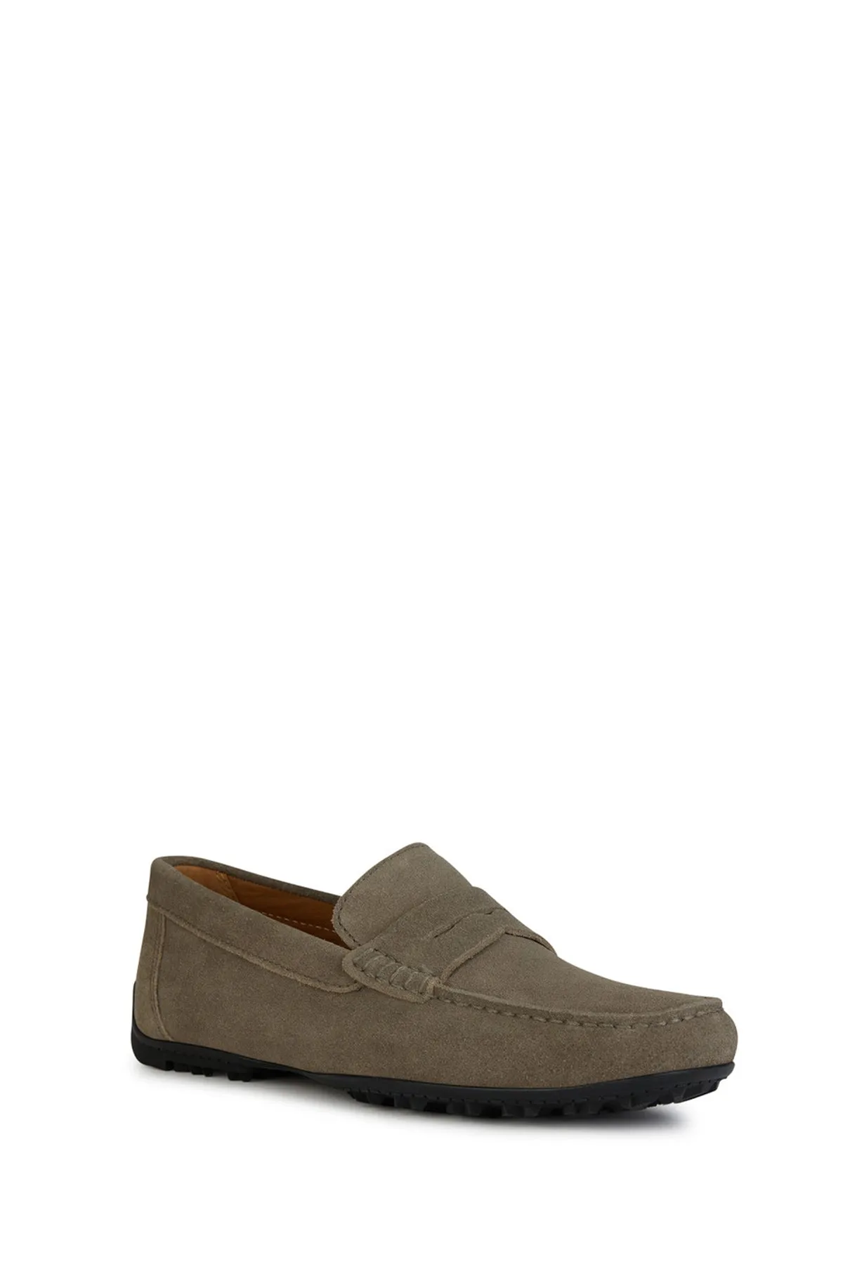 Geox Erkek Vizon Kosmopolis Süet Deri Casual Loafer