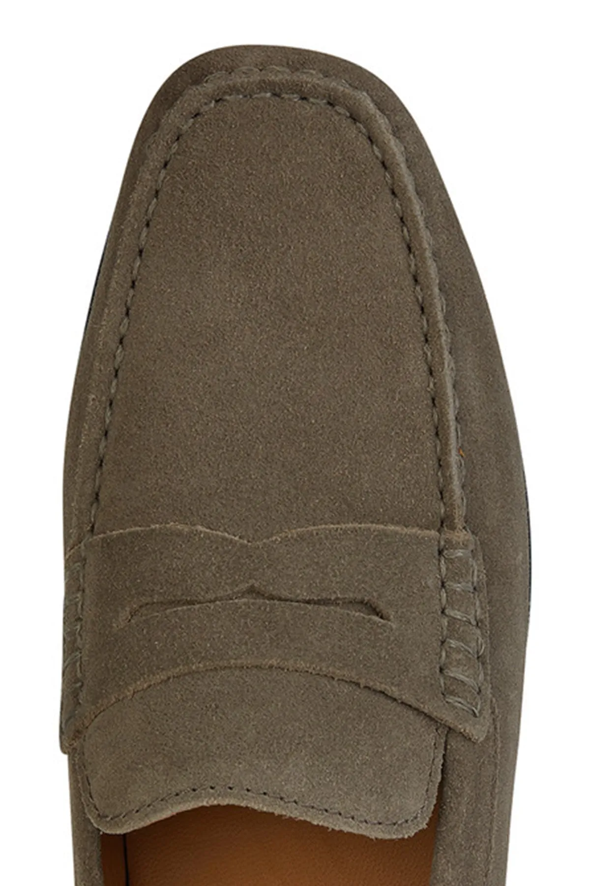 Geox Erkek Vizon Kosmopolis Süet Deri Casual Loafer