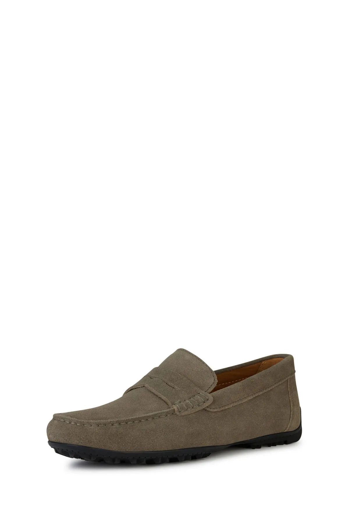Geox Erkek Vizon Kosmopolis Süet Deri Casual Loafer