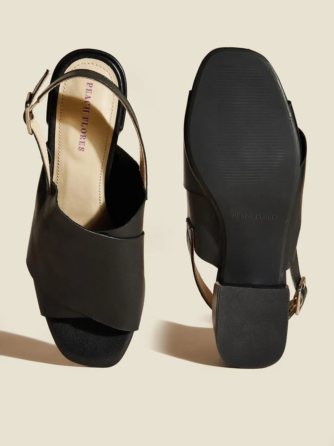 Hazel Leather Sandals