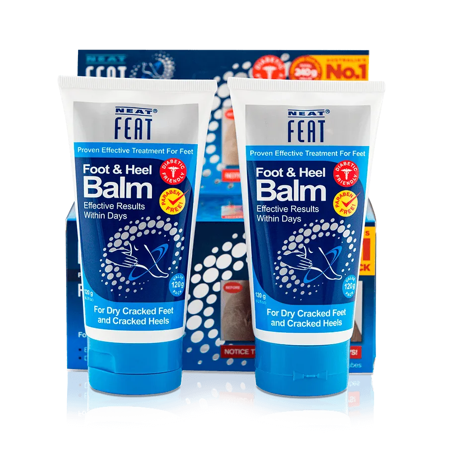 Heel Balm 120G – Mega Pack for Dry, Cracked feet