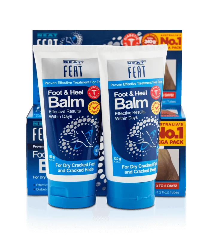Heel Balm 120G – Mega Pack for Dry, Cracked feet
