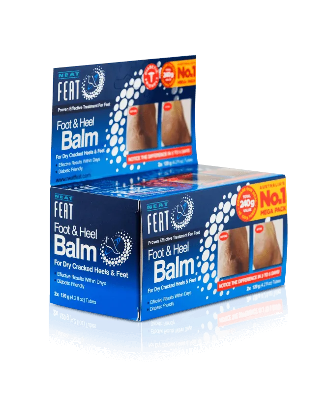 Heel Balm 120G – Mega Pack for Dry, Cracked feet
