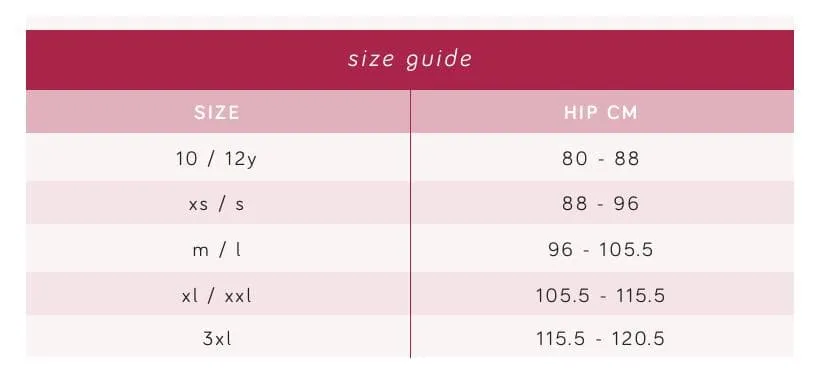 Hipster-V Young Bold - period-proof underwear