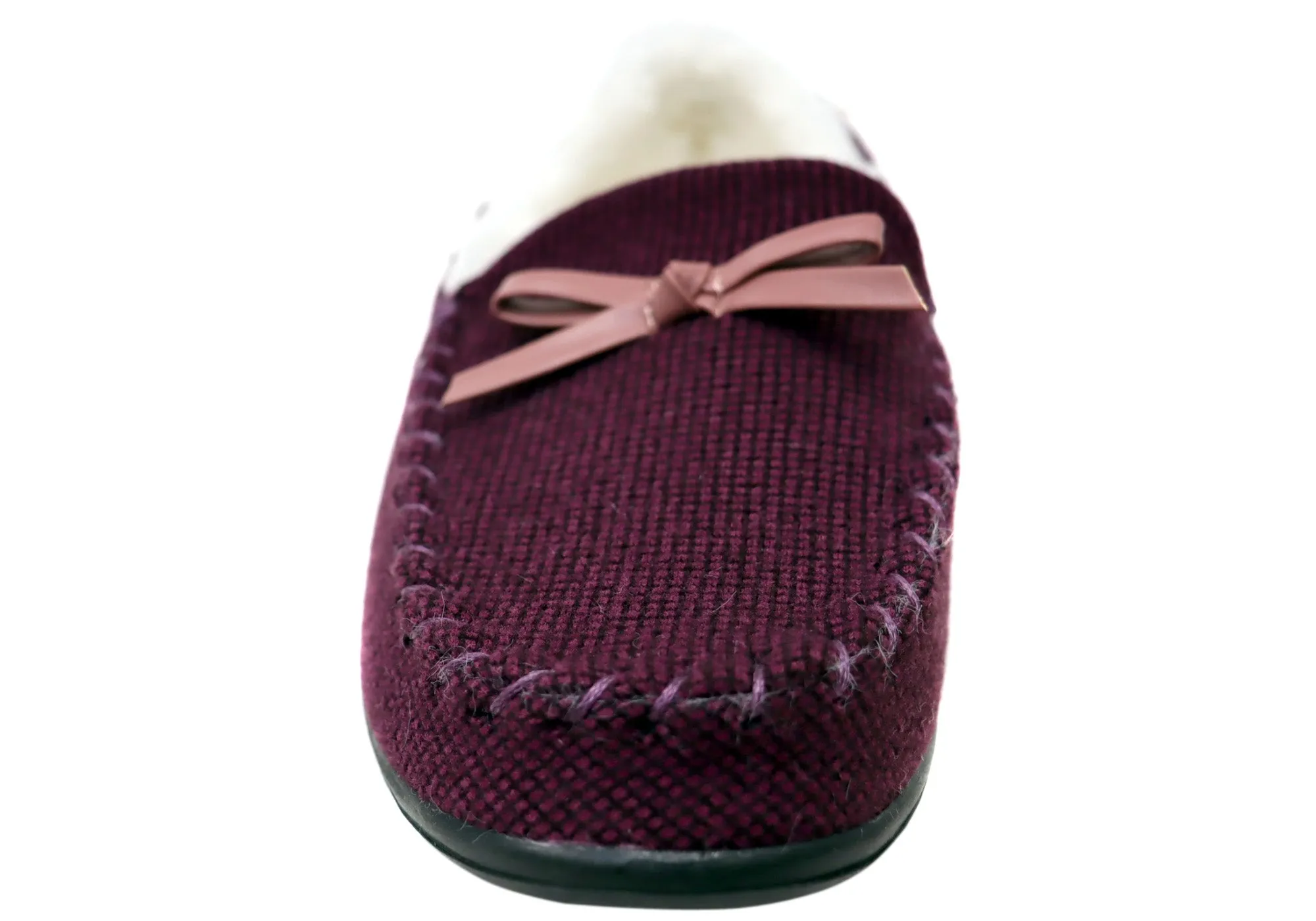 Homyped Grace Moccasin Womens Comfort Supportive Wide Width Slippers