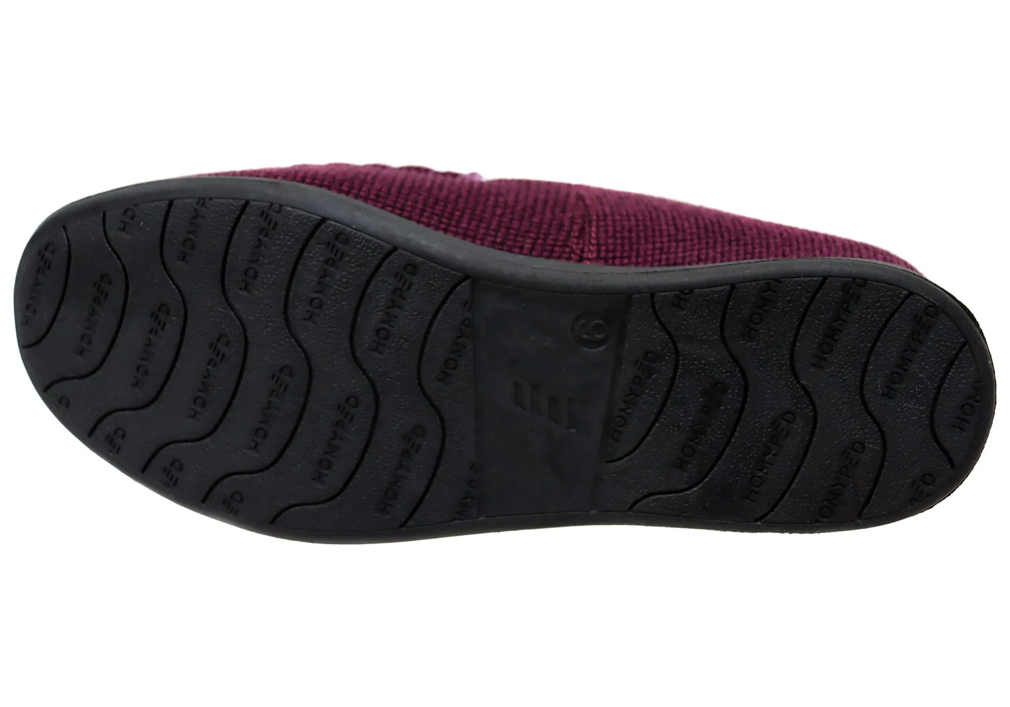 Homyped Grace Moccasin Womens Comfort Supportive Wide Width Slippers