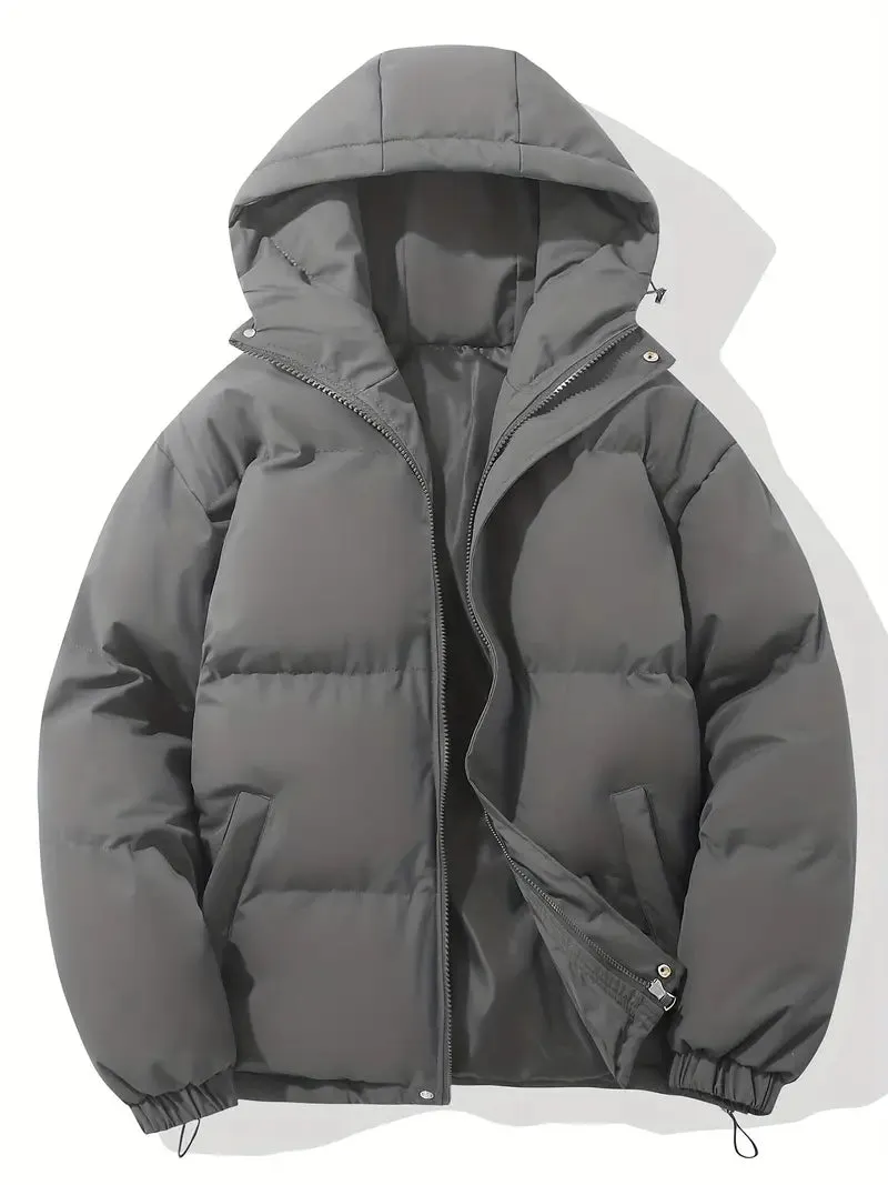 Hooded Puffer Jacket | Oversized Fit | Warm & Minimal