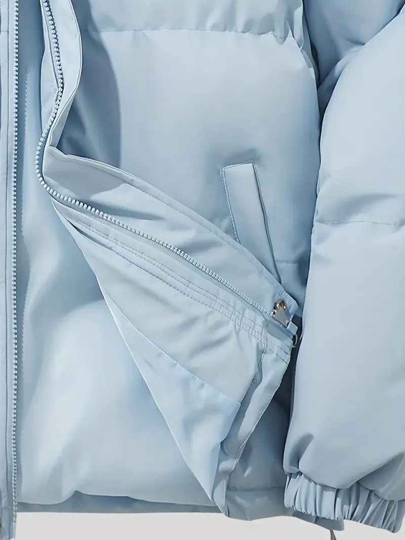Hooded Puffer Jacket | Oversized Fit | Warm & Minimal
