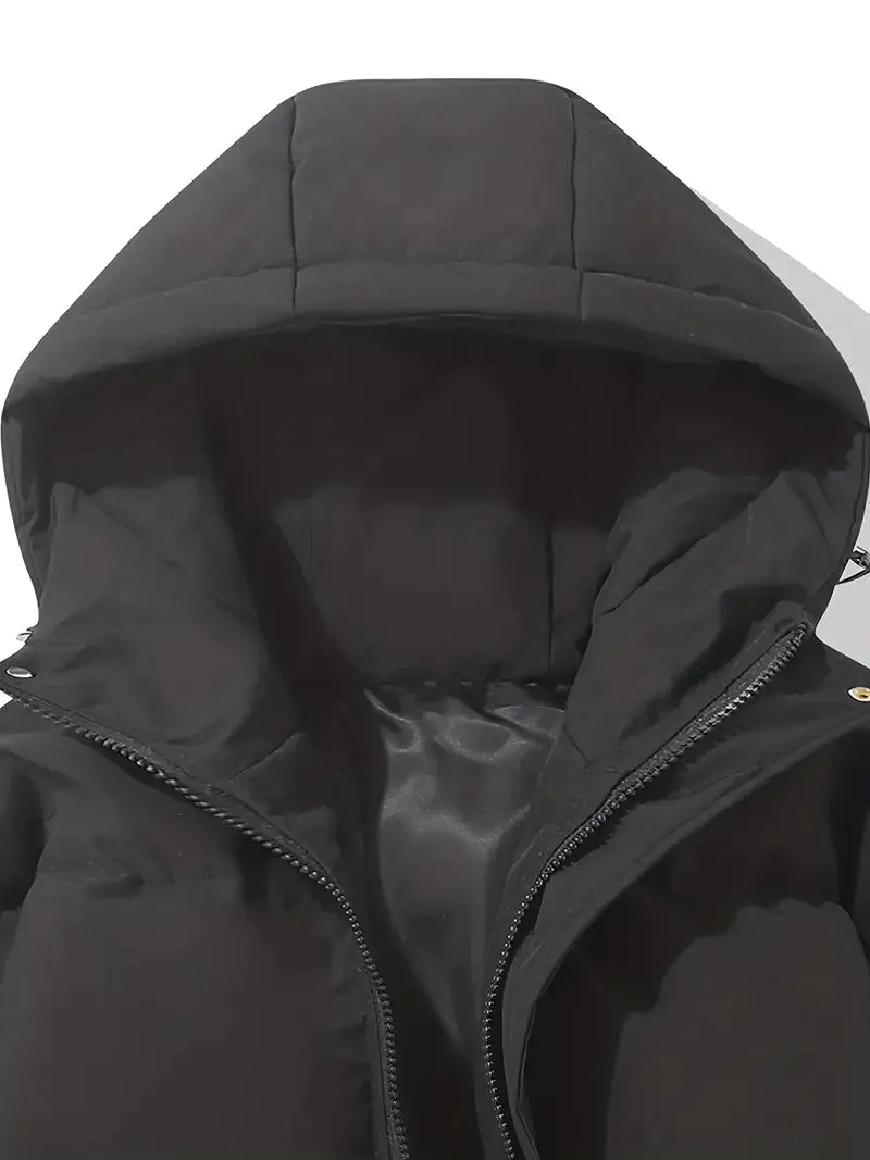 Hooded Puffer Jacket | Oversized Fit | Warm & Minimal