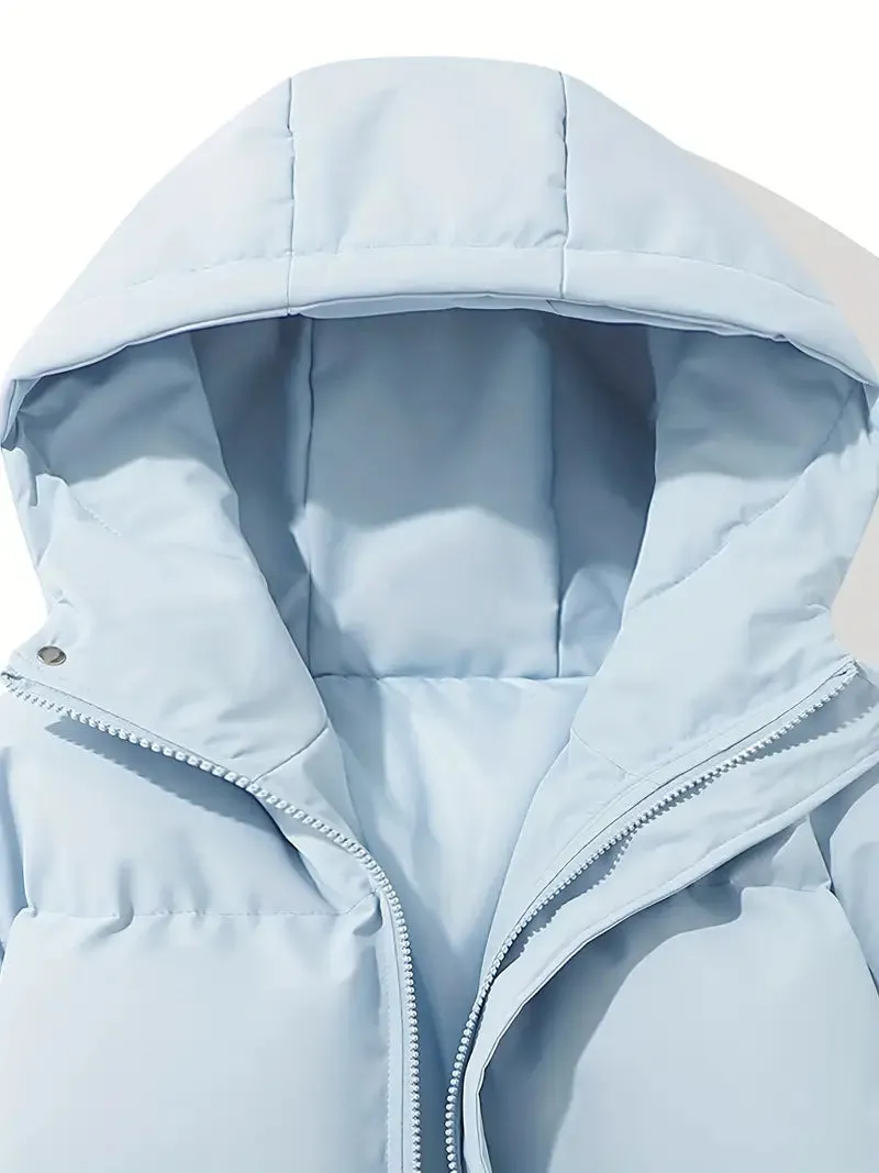 Hooded Puffer Jacket | Oversized Fit | Warm & Minimal