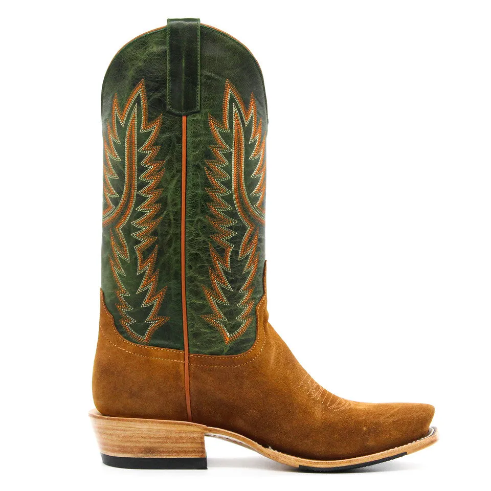 Horsepower Top Hand Tan Roughout Men's Boot