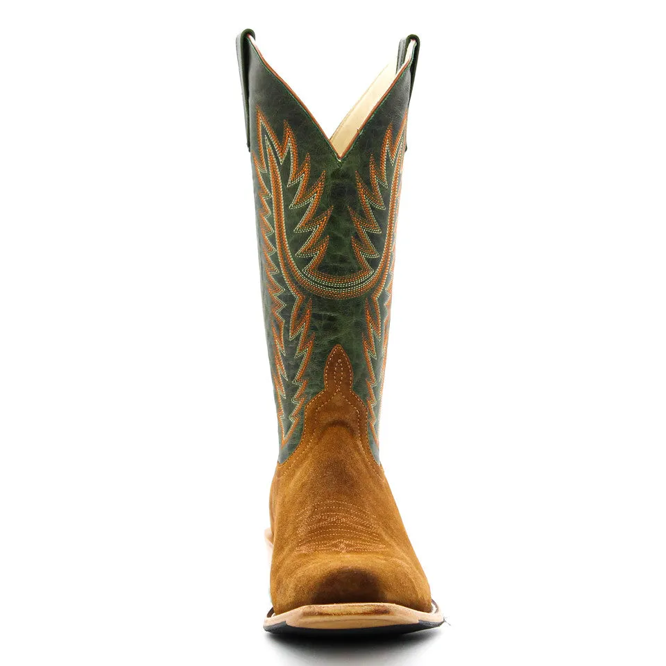 Horsepower Top Hand Tan Roughout Men's Boot