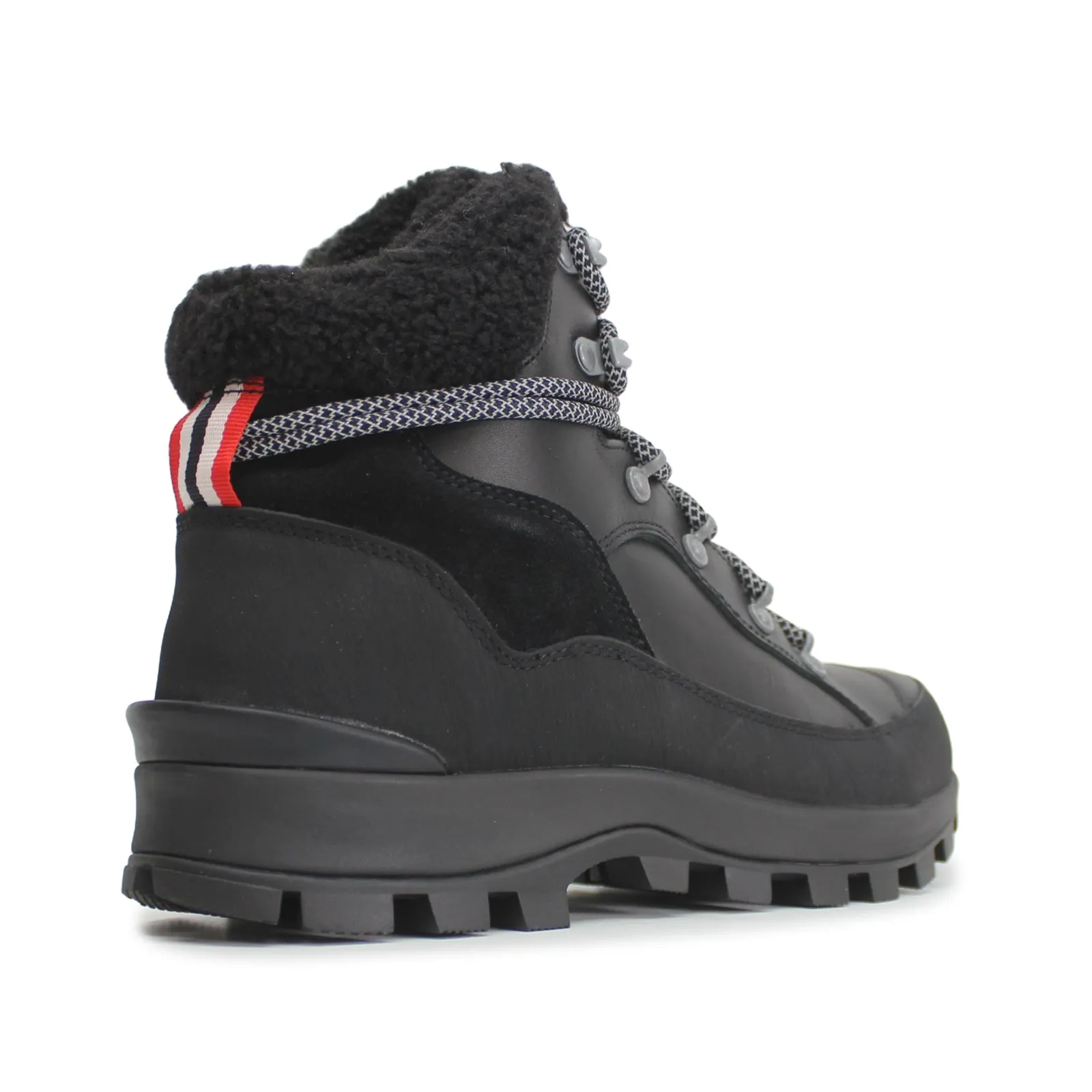 Hunter Explorer Mid Lace Leather Synthetic Women's Ankle Boots - UK 6 - US 8 Women - EU 39