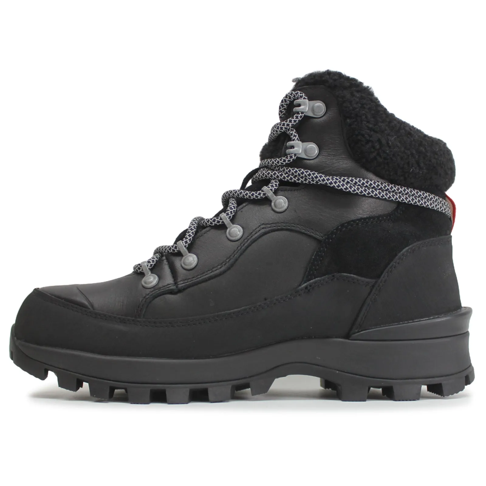 Hunter Explorer Mid Lace Leather Synthetic Women's Ankle Boots - UK 6 - US 8 Women - EU 39