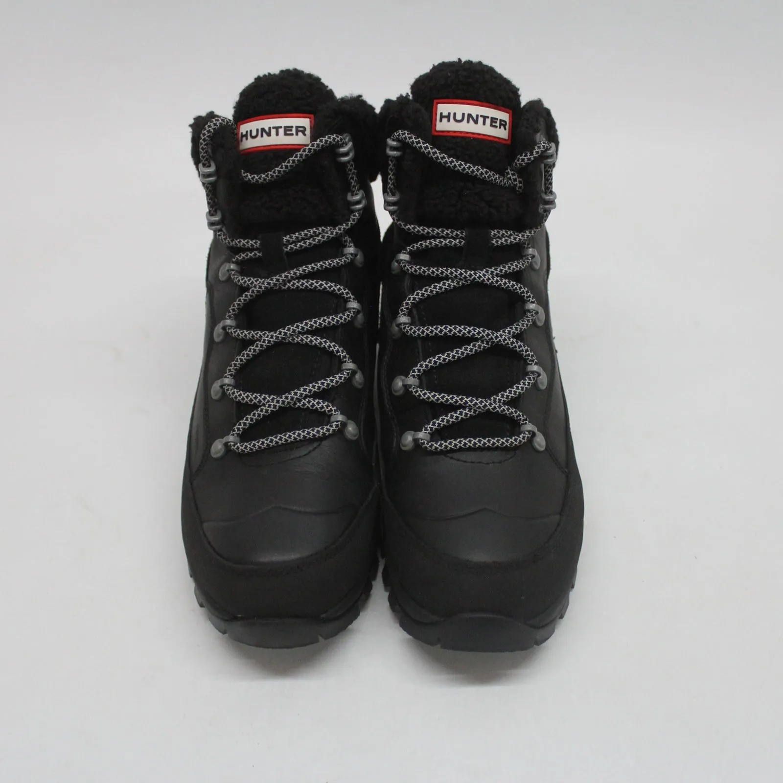 Hunter Explorer Mid Lace Leather Synthetic Women's Ankle Boots - UK 6 - US 8 Women - EU 39