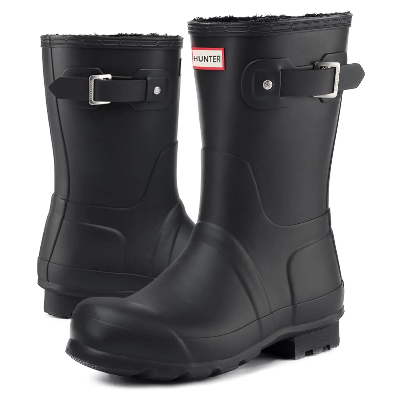 Hunter Original Insulated Short Rubber Men's Ankle Boots - UK 7 - US 8 Men - EU 40-41