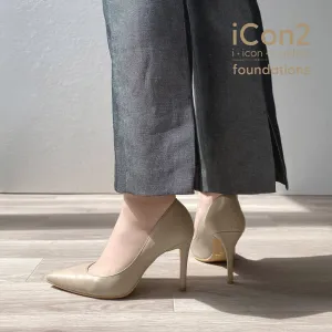 iCon2 Foundations 2024: Pointed Toe Pumps (F970) Moist Ginger