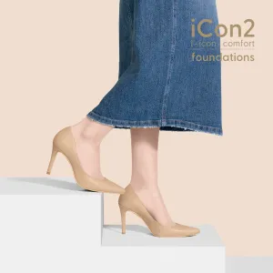 iCon2 Foundations 2024: Pointed Toe Pumps (F970) Moist Natural