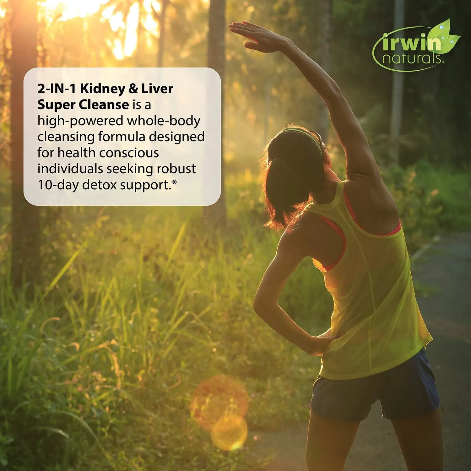 Irwin Naturals 2-in-1 Kidney & Liver Super Cleanse 60 Sgels