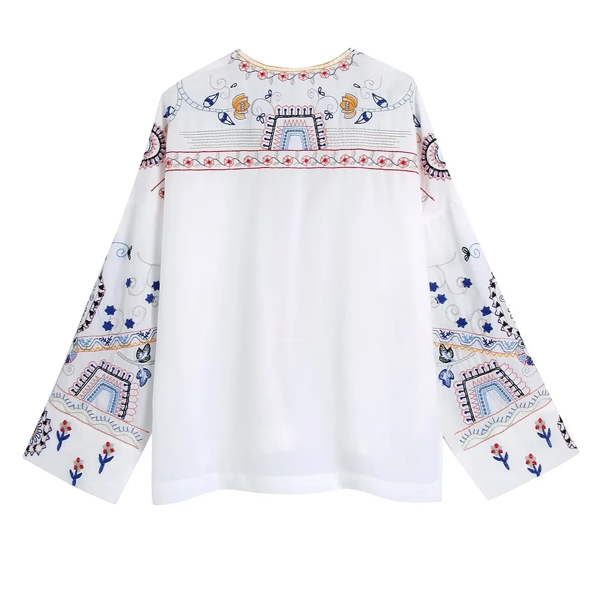 Isla Boho Embroidered Blouse