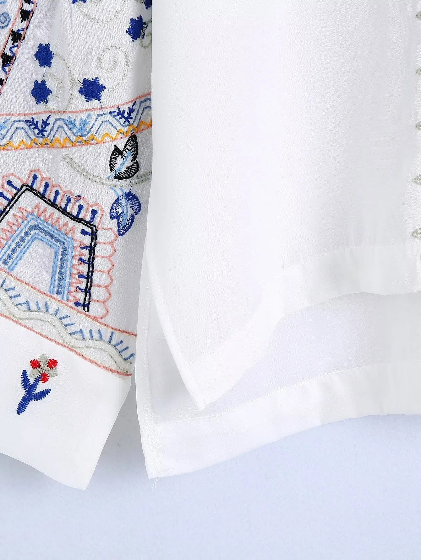 Isla Boho Embroidered Blouse