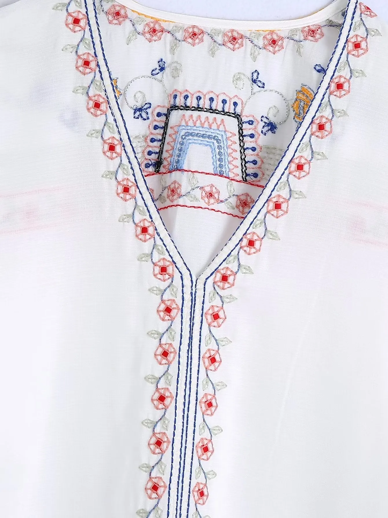 Isla Boho Embroidered Blouse