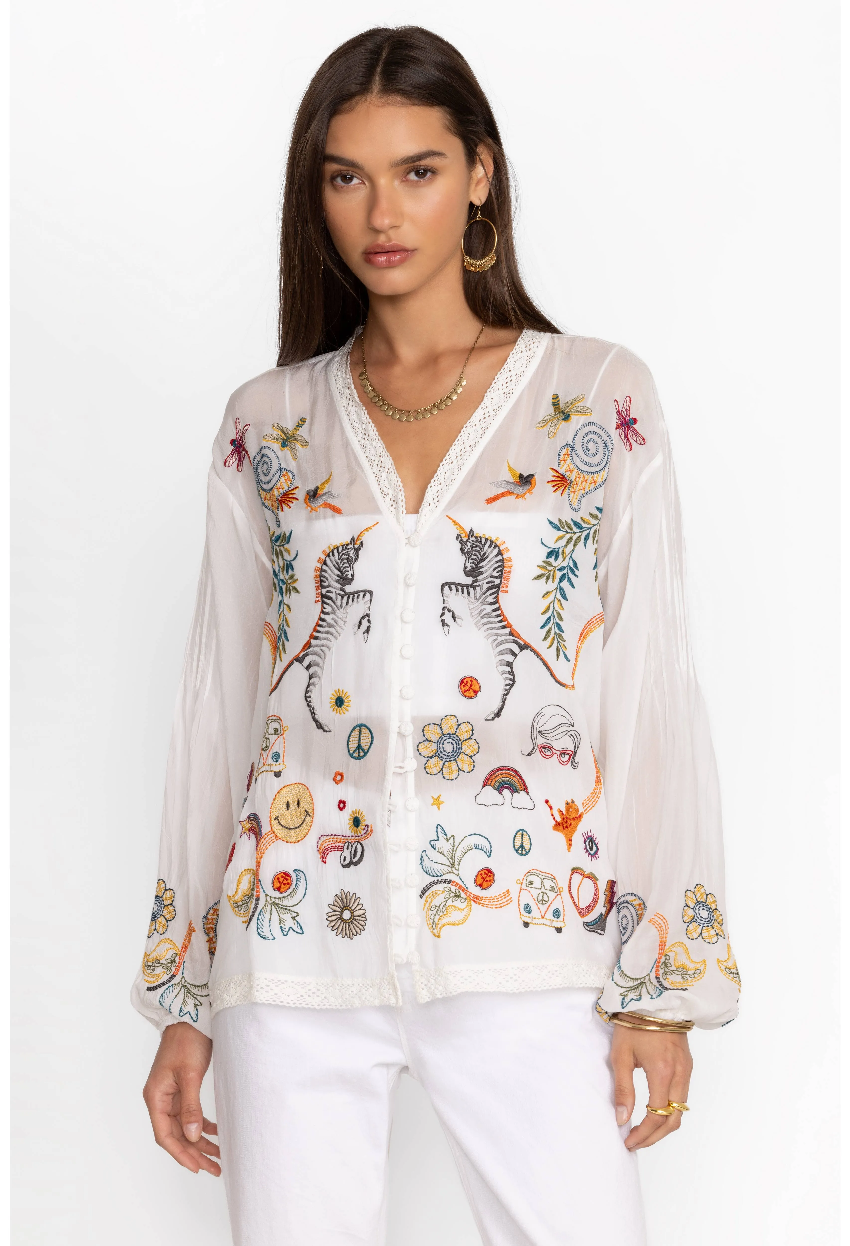 Johnny Was Helen Blouse