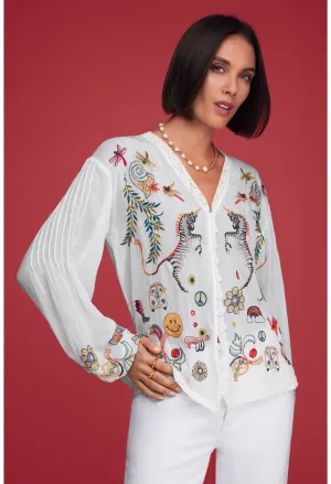 Johnny Was Helen Blouse
