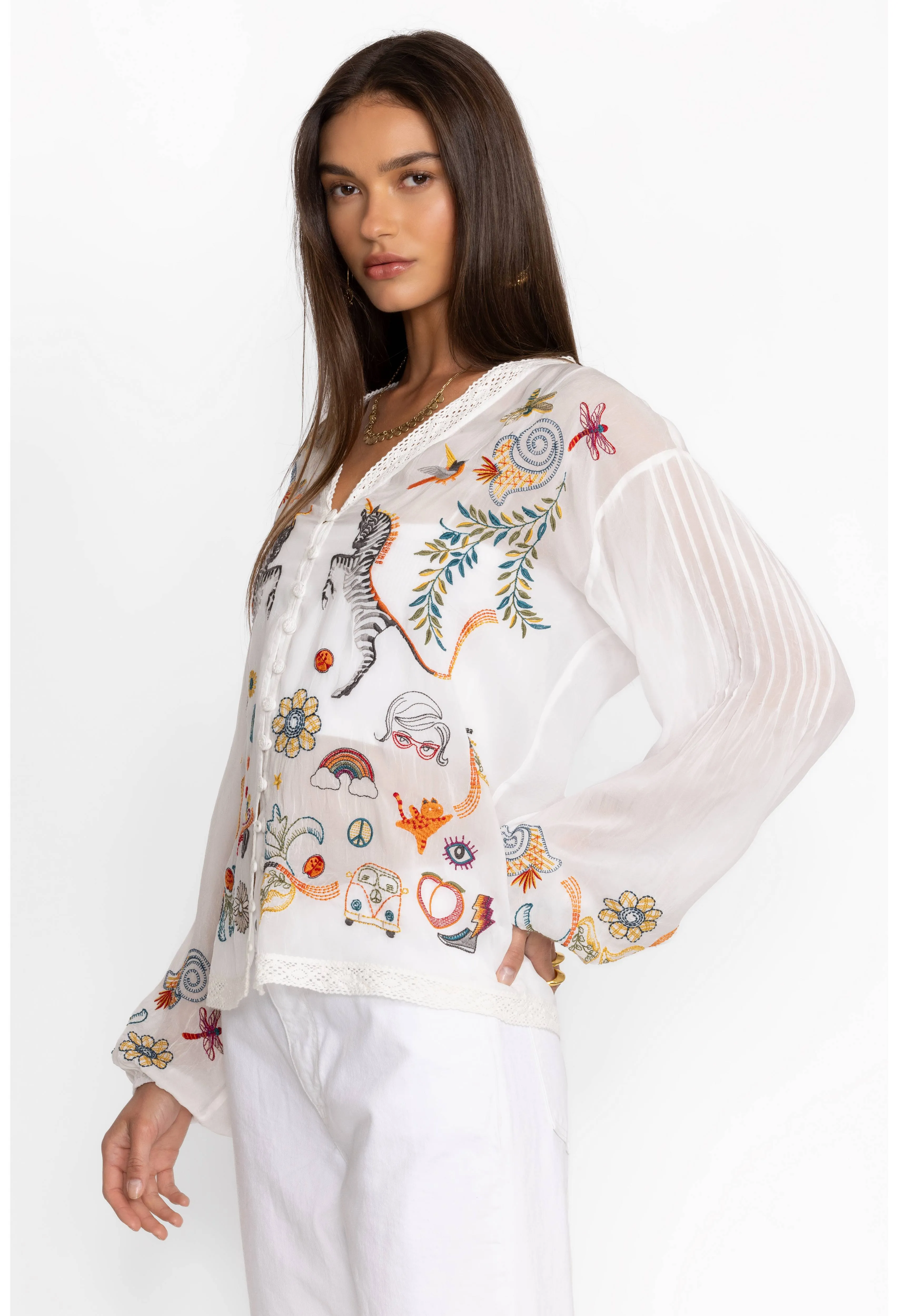 Johnny Was Helen Blouse