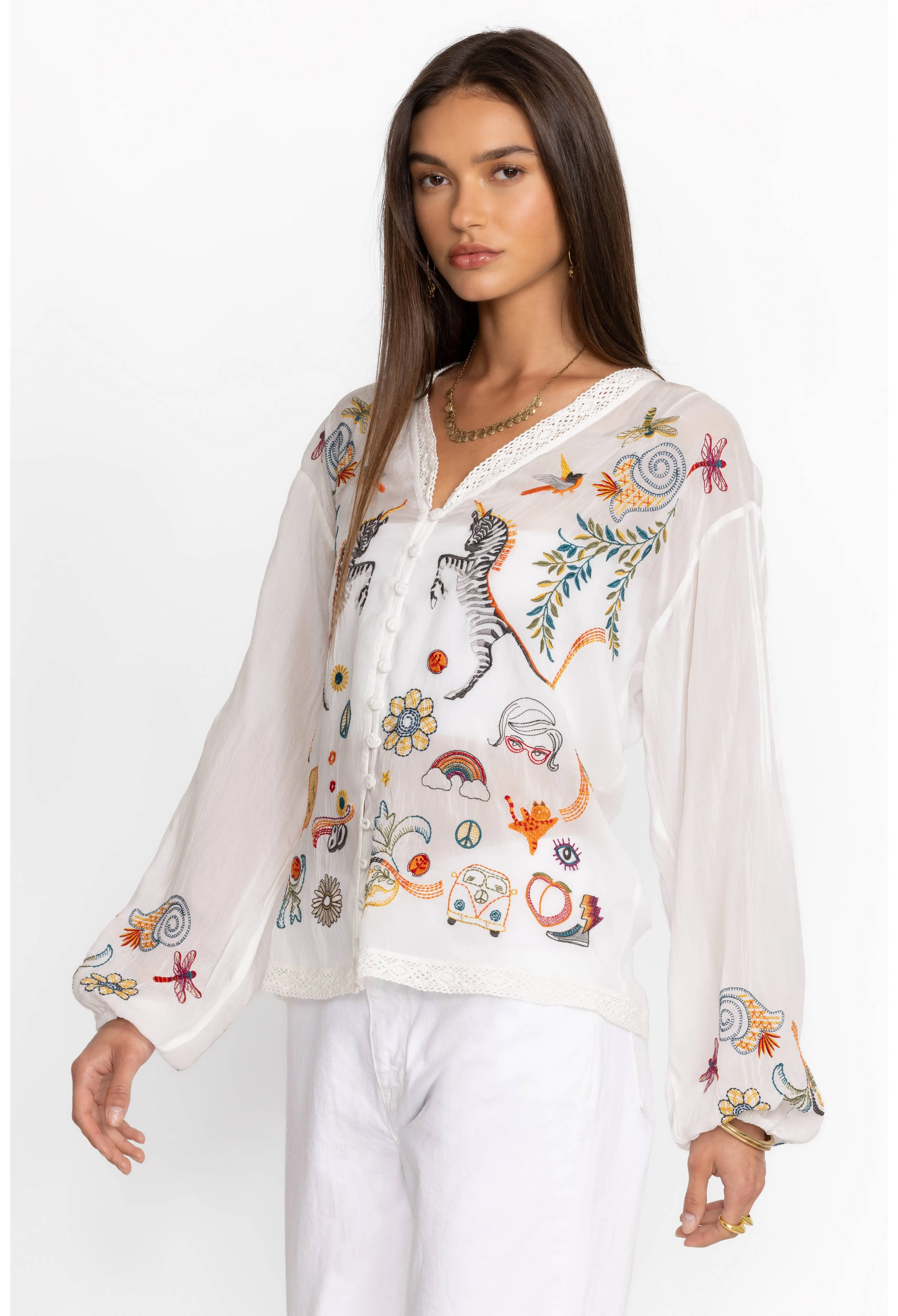 Johnny Was Helen Blouse